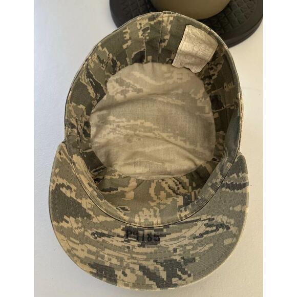 US Military Issue Hat Cap Army Utility Digital Camouflage Size 7 3/8 - Picture 5 of 6
